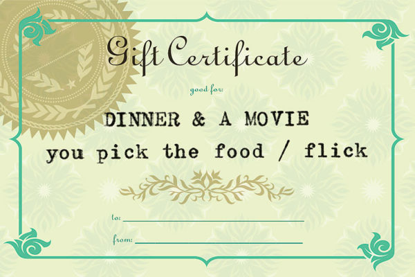 Dinner and a movie | amy K studio